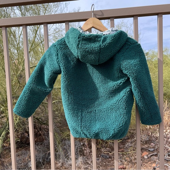 Jurassic Park NWT Kids Reversible Jacket Size 6 Color Green & White - Picture 9 of 16